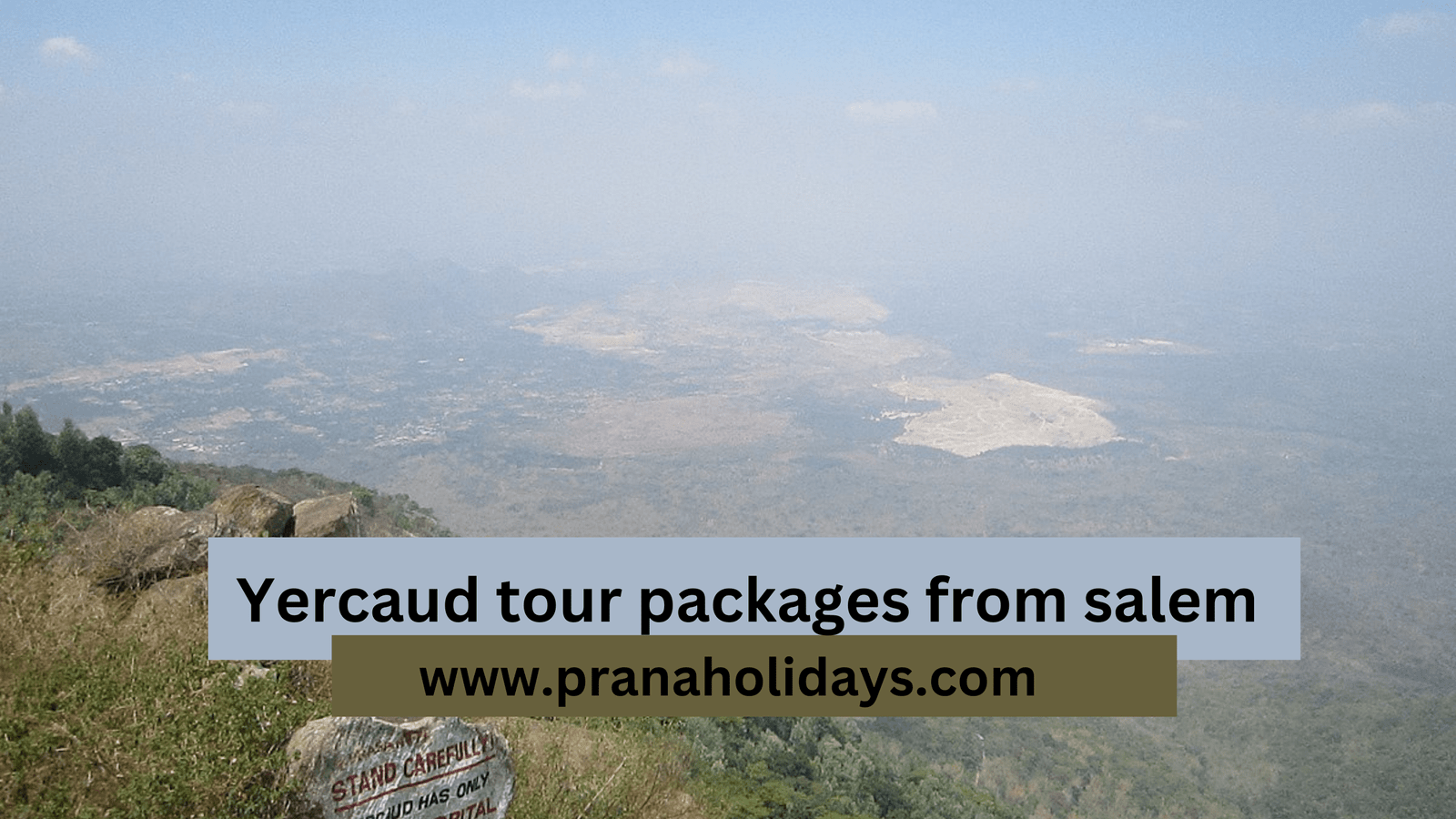 Yercaud tour packages from salem